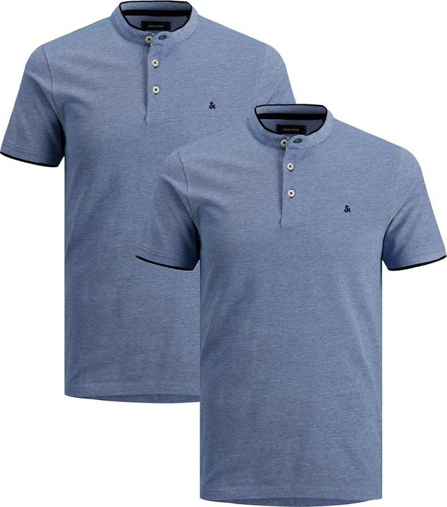 Produktbild Jack & Jones 2er Pack Paulos Mao Poloshirt (M)