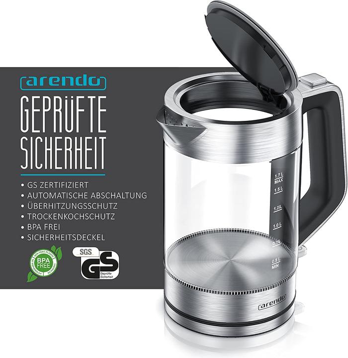 Image du produit Arendo A : acier Ebel, verre
