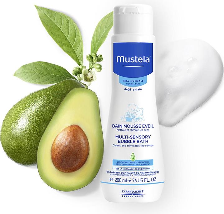 Actual product image Mustela Multi-sensory bubble bath