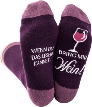 Image du produit Chaussettes cool - vin - taille 36-40 - par (36 - 40)