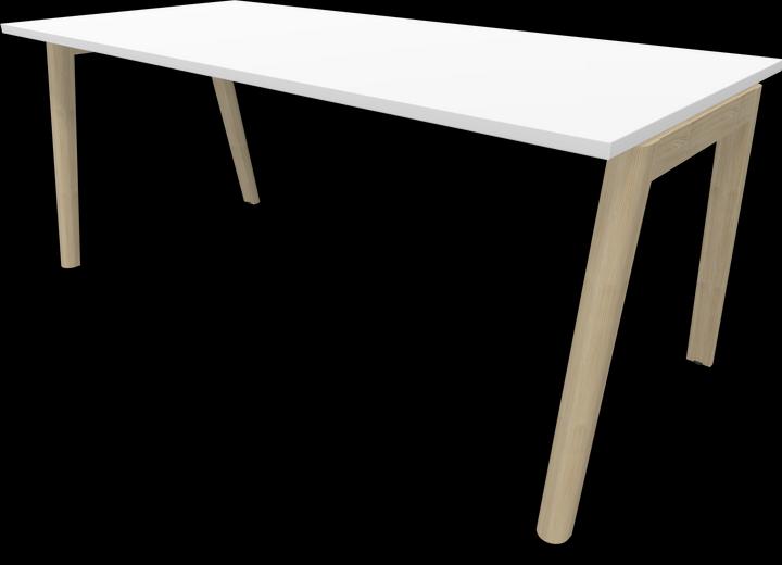 White, Ash natural light grey stained