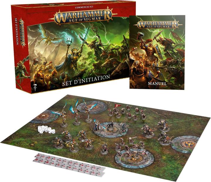 Games Workshop Warhammer AoS - Boite de Jeu / Age of Sigmar V.4 Set d'Initiation (Fr)