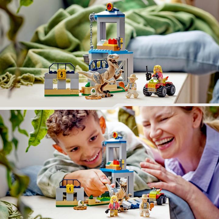 Produktbild LEGO Jurassic World Escape Velociraptora 76957 (76957, LEGO Jurassic World)