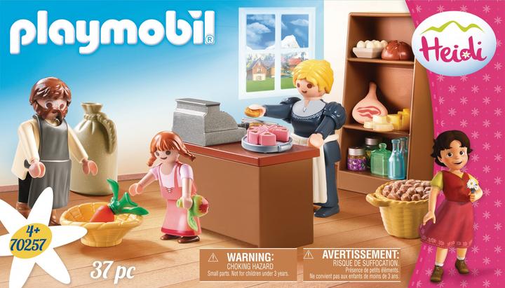 Actual product image Playmobil Village shop of the Keller family (70257, Playmobil Heidi)