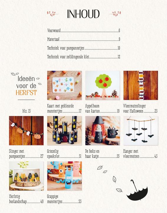 Nutritional values and ingredients The big craft book for rainy days
