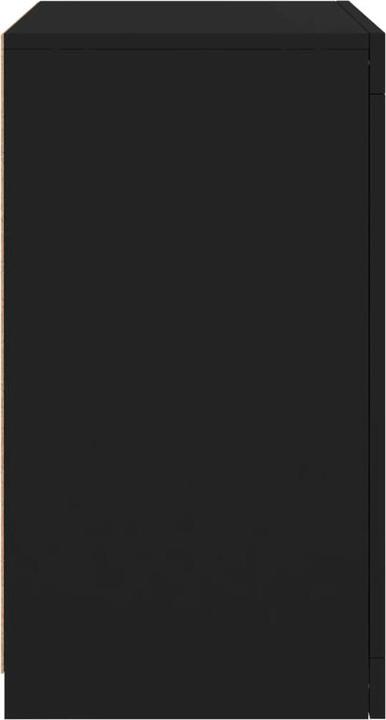 Produktbild VidaXL Beistellschrank mit LED-Leuchten Schwarz (41 x 37 x 67 cm)