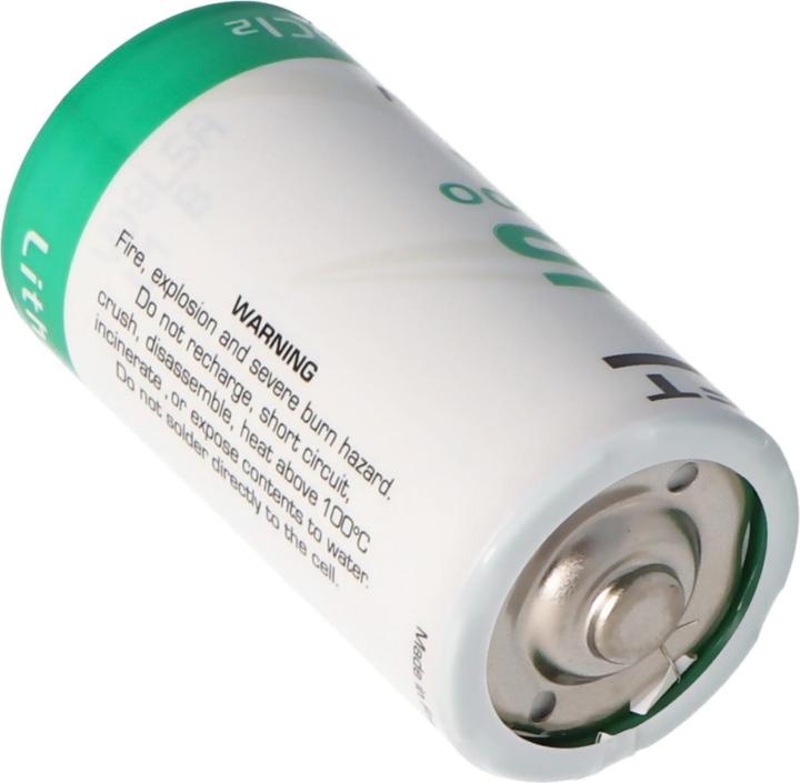Actual product image Saft Battery LS26500, C-Size bobbin (1 pcs., C, 7700 mAh)