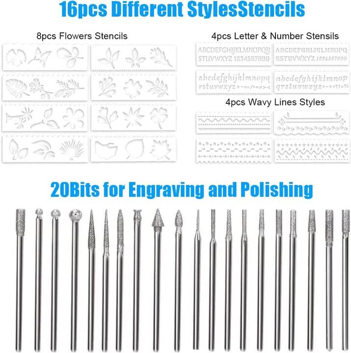 Image du produit DriSubt Stylo de gravure USB UG-300 ST avec batterie 8 W Graveur | Stylo de gravure
