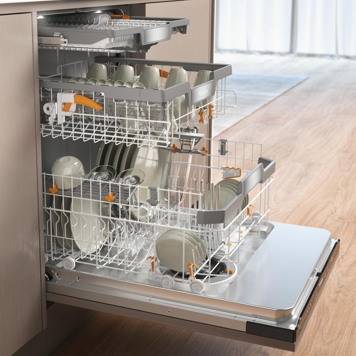 Actual product image Miele G 7795 SCVi XXL sw EB-dishwasherA 60cm fullint.40dB 8.4L drawer. AutoD.
