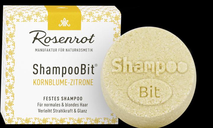 Produktbild Rosenrot ShampooBit Kornblume-Zitr. (Festes Shampoo)