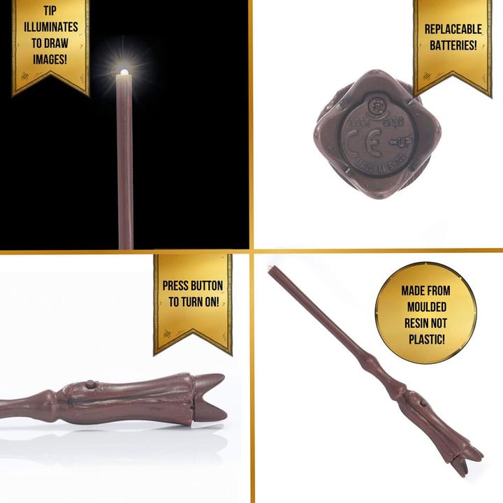 Immagine prodotto Wow! Stuff Harry Potter - Baguette Lumos di Luna Lovegood