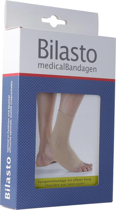 Produktbild Bilasto Uno Fussgelenkbandage XL Ferse offen beige (XL)