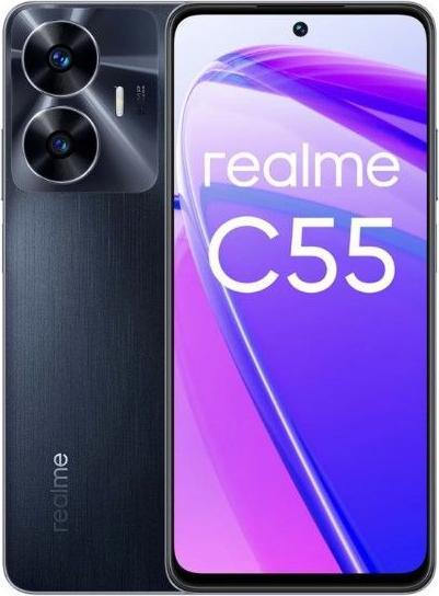 Produktbild realme C55 (256 GB, Rainy Night, 6.72", Dual SIM, 64 Mpx, 4G)