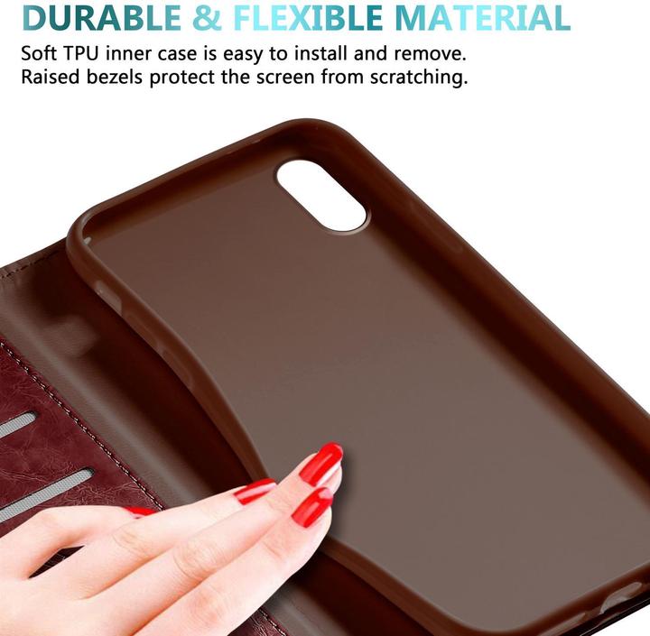 Actual product image Cadorabo Book cover with ornaments (Apple iPhone XS Max)