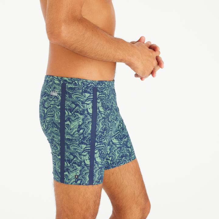 Actual product image Nabaiji Badehose Midjammer Herren - 100 Yoko Wave blau/khaki (XL)
