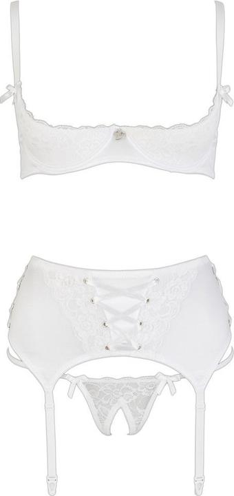 Immagine prodotto Cottelli Collection Reggicalze con pizzo (L, 85 C)