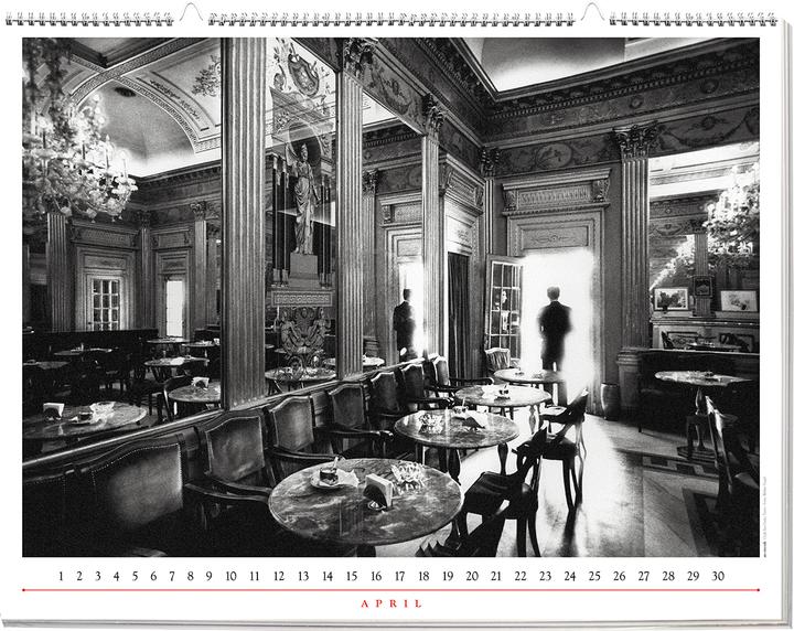 Actual product image Italian Caffè Bars. Perpetual monument calendar (Special, Soft cover, German)
