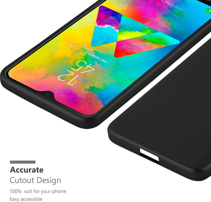 Actual product image Cadorabo TPU Matt Metallic Cover (Samsung Galaxy M20)