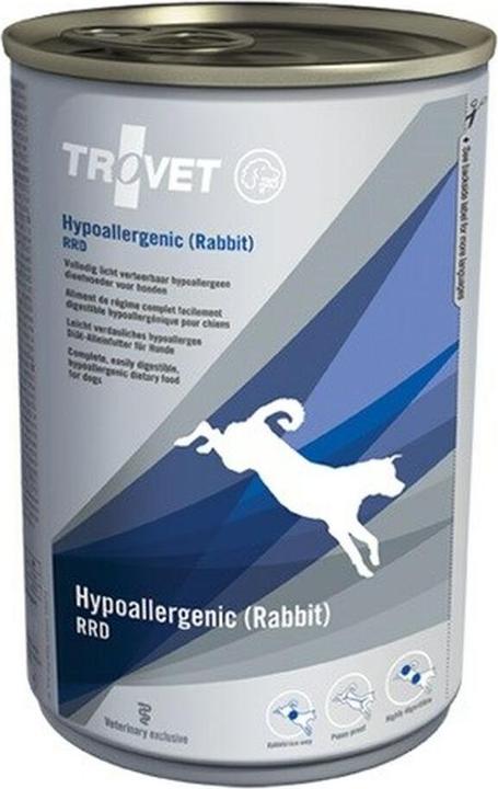 Image du produit Trovet Hypoallergenic RRD with rabbit - Nourriture humide pour chiens - 400 g (Adulte, 1 pcs, 400 g)
