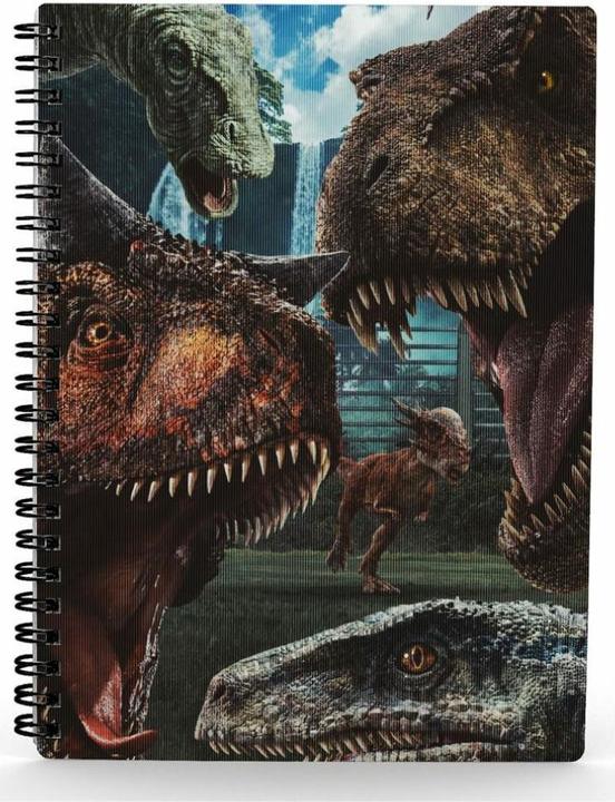SD Toys Taccuino di Jurassic World con selfie a effetto 3D (A5)