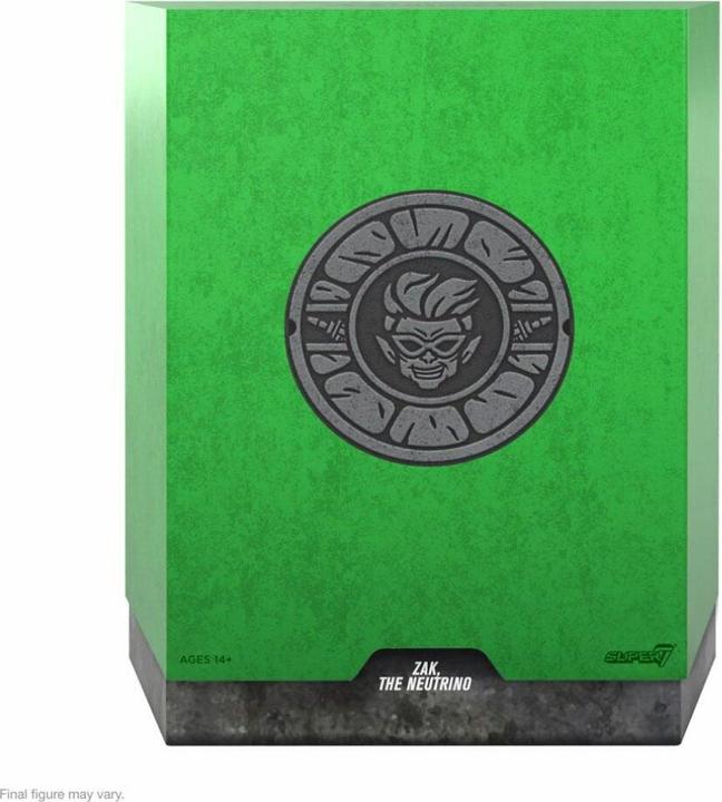 Immagine prodotto Super7 Statuetta ninja Les Tortues Ultimates Zak, Il Neutrino 18 cm