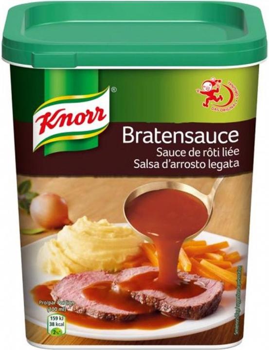 Actual product image Knorr Gravy granules can, dark gravy for meat dishes, ideal seasoning for beef (850 g)