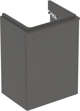 Produktbild Geberit Smyle Square Handwaschbecken Unterschrank, 500350, 442x617x356mm, mit 1 Tür, rechtsöffnend