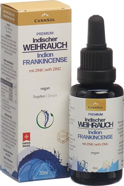 Produktbild Cannsol Indischer Weihrauch mit Zink wasserlöslich optimale Bioverfügbarkeit liq (1 Stück, Tropfen, 106 g)