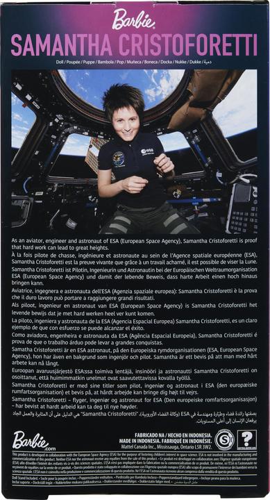 Produktbild Barbie Signature Inspiring Women Role Model- Samantha Cristoforetti
