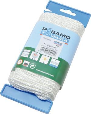 Magni Format 4011645044065 – pa-seil 6 mm gefl. weiss lg-haspel 20 m (20 m)
