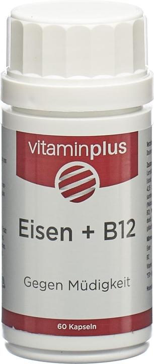 Vitaminplus Eisen 21 mg + B12 (60 Stück, Kapseln)