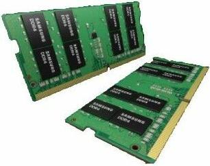 Actual product image Samsung SO-DIMM 8GB DDR4-3200 CL22 (1Gx8) SR (1 x 8GB, 3200 MHz, DDR4-RAM, SO-DIMM)