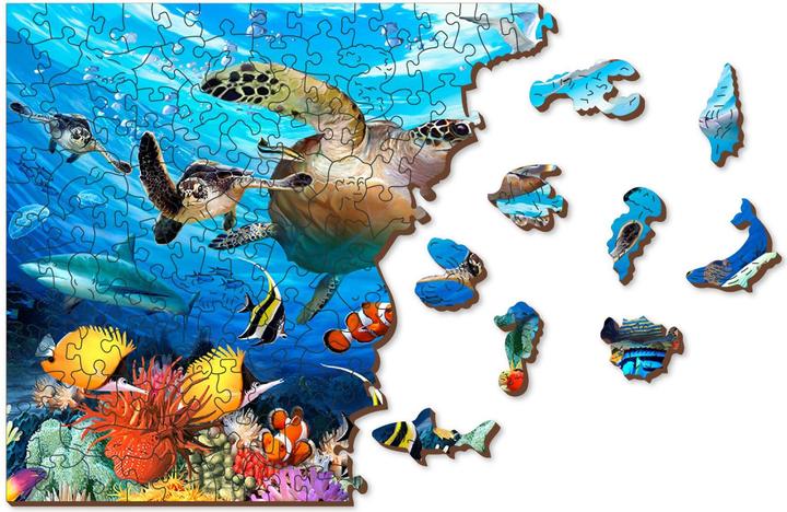 Produktbild WoodenCity Puzzle Holz L Ocean life (505 Teile)