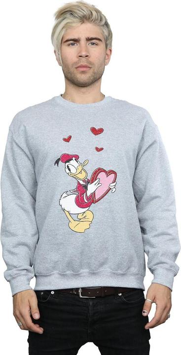 Immagine prodotto Disney Donald Duck Love Heart Felpa Uomo (XL)