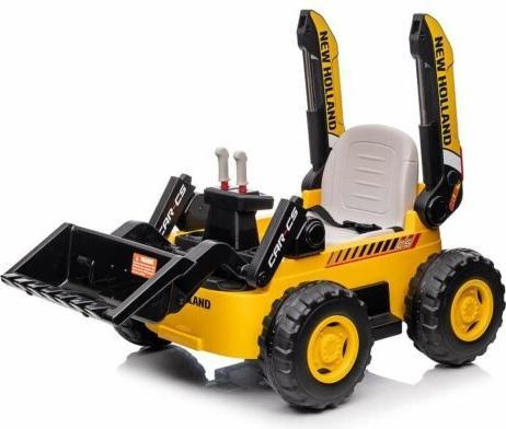 Image du produit Es-toys Véhicule électrique pour enfants - Chargeuse sur pneus "New Holland" sous licence - Batterie 12V10A