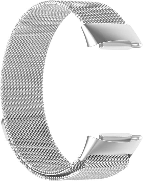 Image du produit Cover-Discount Fitbit Charge 6 - Bracelet magnétique de remplacement Milanese (Acier inoxydable)