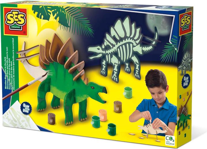 Actual product image Ses Houten Dino Glow in the Dark