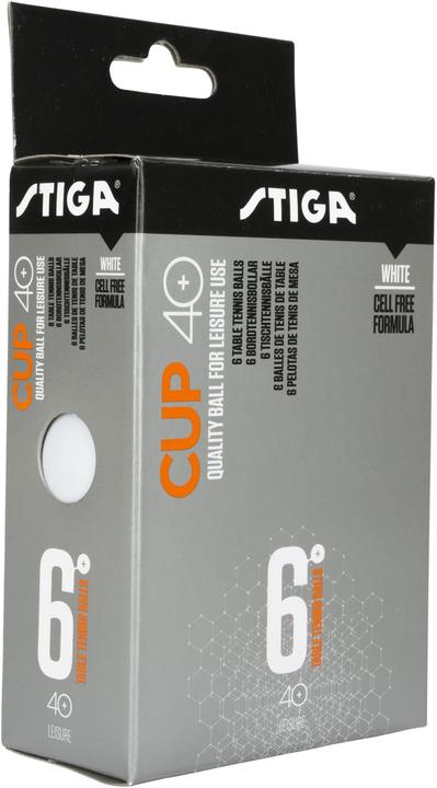 Stiga TT-Ball Cup 6 x weiss (6 Stk.)