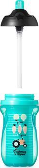 Produktbild Tommee Tippee TOMMEE TIPPEE Straw Cup Kubek niekapek ze słomką 260ml 12m+ Boy (0.26 l)