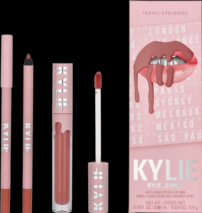 Kylie Jenner Kylie By Matte Lip Kit (Lip Liner 1,1gr, 354 - Matte Liquid Lipstick 3ml)