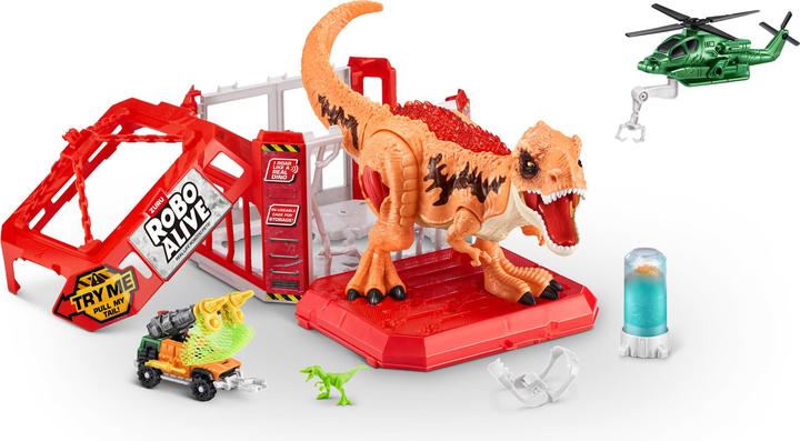 Actual product image Zuru Robo Alive Dino Escape playset with light + sound