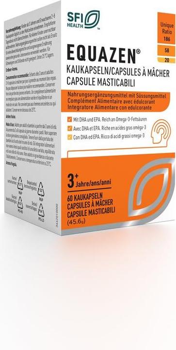 Image du produit Equazen IQ Equazen Kaukapseln/Capsules à mâcher/Capsule masticabili Ds 60 Stk (60 pièce(s), Capsules, 75 g)
