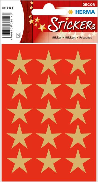 Image du produit Herma Stickers étoiles
