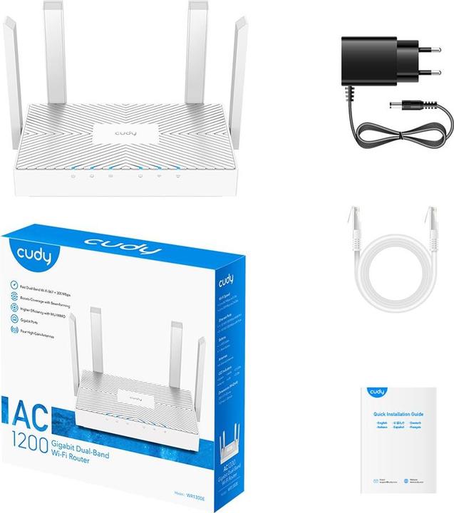 Produktbild Cudy Router WR1300E