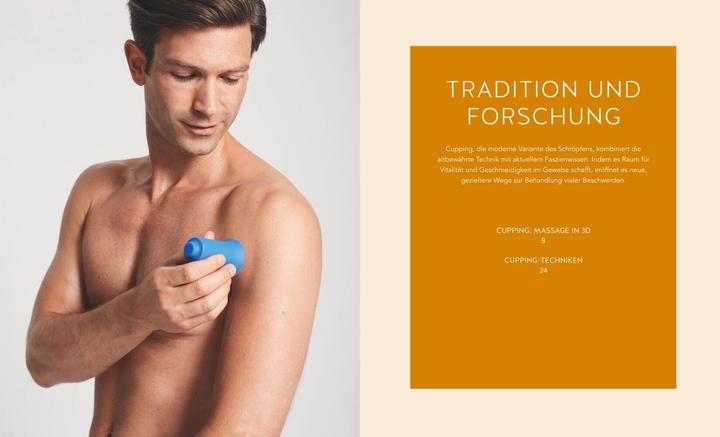 Immagine prodotto Cupping - Die neue Methode zum Lösen der Faszien (Tedesco, Miriam Wessels, Heike Oellerich, 2018)