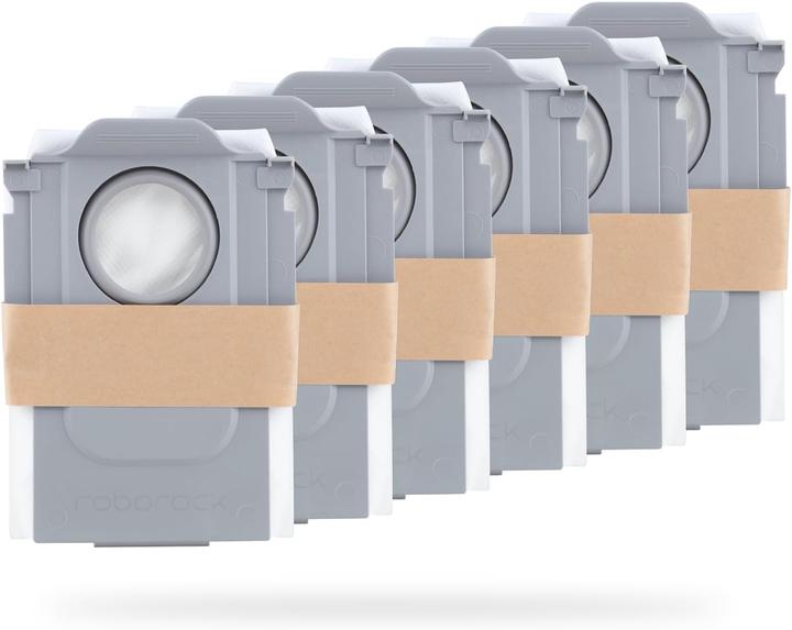 Actual product image Roborock 6 Stück Staubsaugerbeutel für Qrevo/S8 MaxV (6 x)