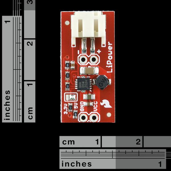Actual product image SparkFun LiPower Boost Converter