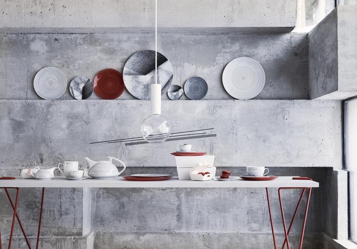 Actual product image Rosenthal TAC Gropius Stripes (1 x, 19 cm)