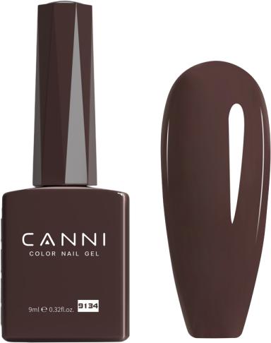 Immagine prodotto Canni Smalto gel shockolade marrone / 9134 UV/LED (LED, 9134 UV, Vernice UV gel)