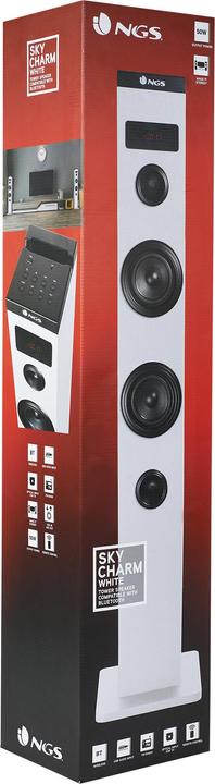 Image du produit NGS SKY CHARM Microsystème audio domestique 50 W blanc